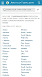 Mobile Screenshot of americantowns.com
